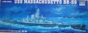 TRUMPETER 1/350 05306 USS MASSACHUSETTS BB-59  UK SALE ONLY 